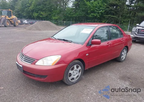 2006 Mitsubishi Lancer Es из США, поврежденный, VIN JA3AJ26E76U014624